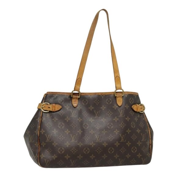 LOUIS VUITTON Monogram Batignolles Horizontal Tote Bag LV Auth - Picture 1 of 16